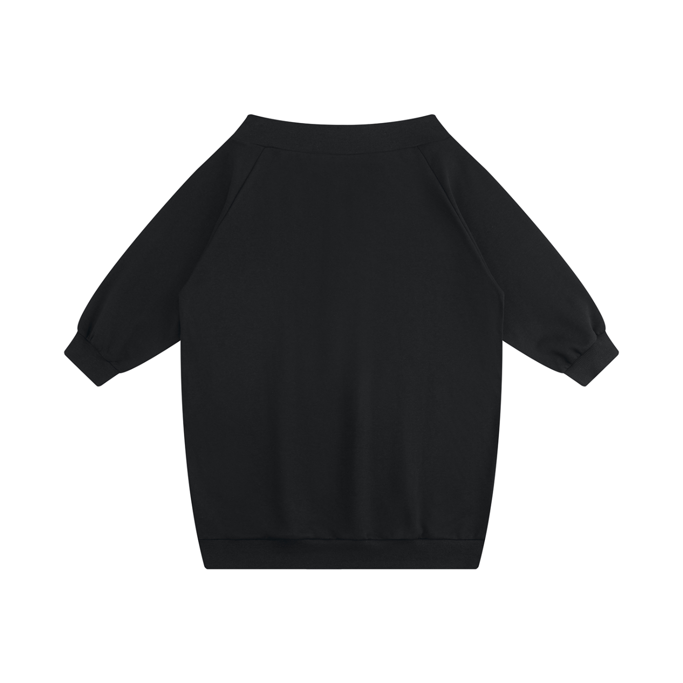 The GFG Heritage Boat-Neck Sweatshirt Dress — White Crown