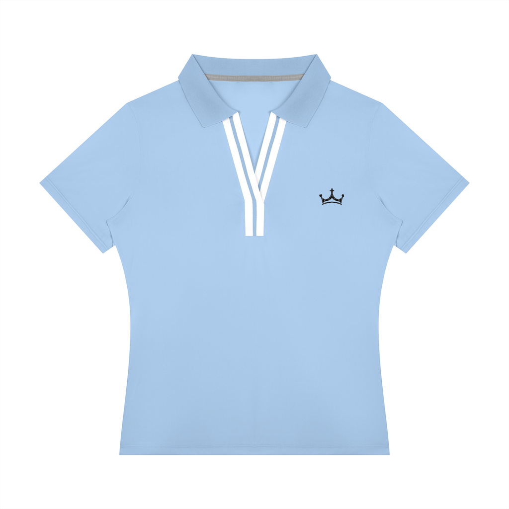 The Crown V-Neck Polo