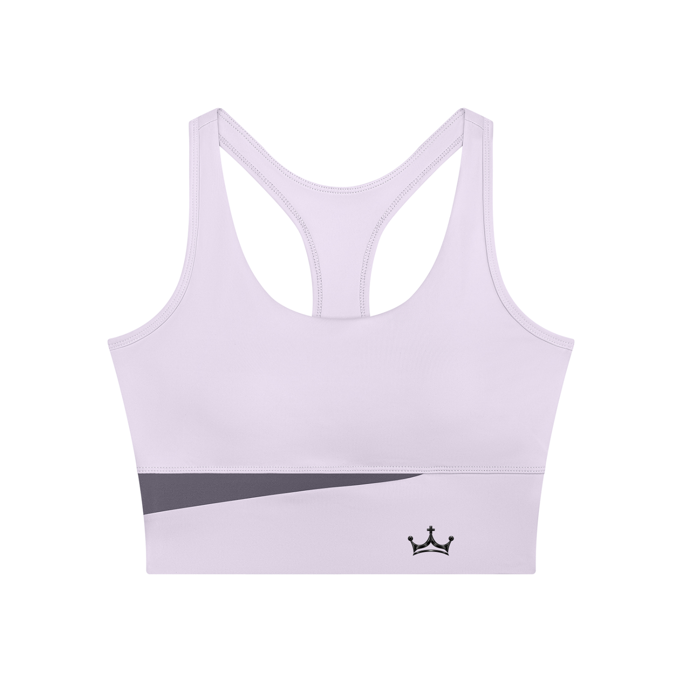 The GFG Heritage Color Block Yoga Tank — Black Crown