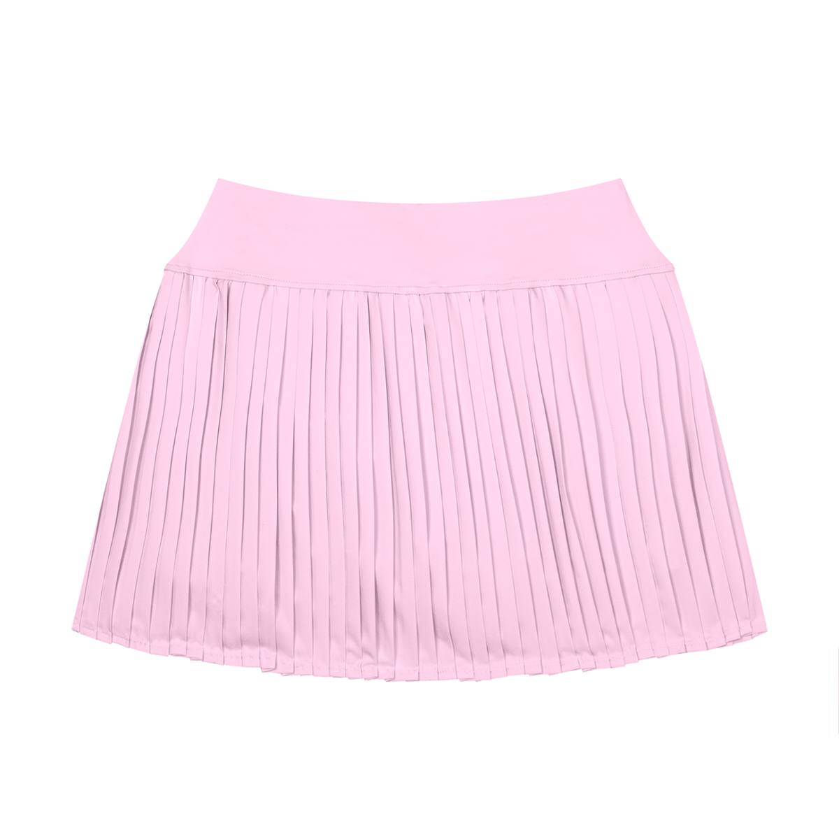 The GFG Heritage Pleated Yoga Skort — Black Crown