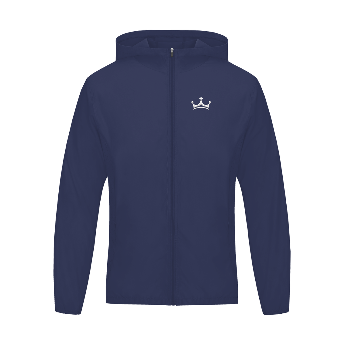 The GFG Heritage Hooded Sports Jacket — White Crown