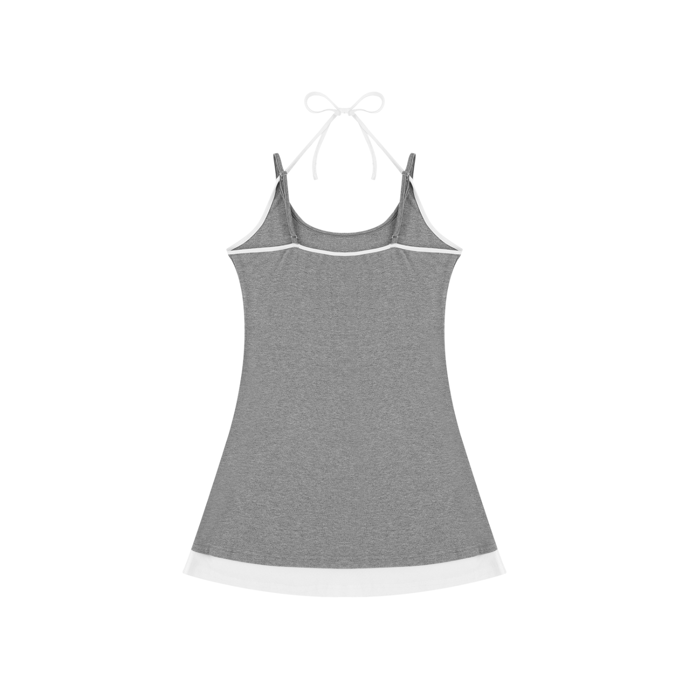 The GFG Heritage Bow-Tie Cami Dress — White Crown