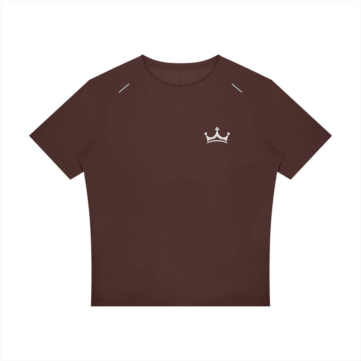 The GFG Heritage Raglan Tee — White Crown