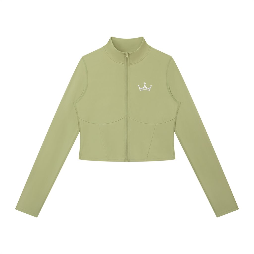 The GFG Heritage Full-Zip Sports Jacket — Silver Crown