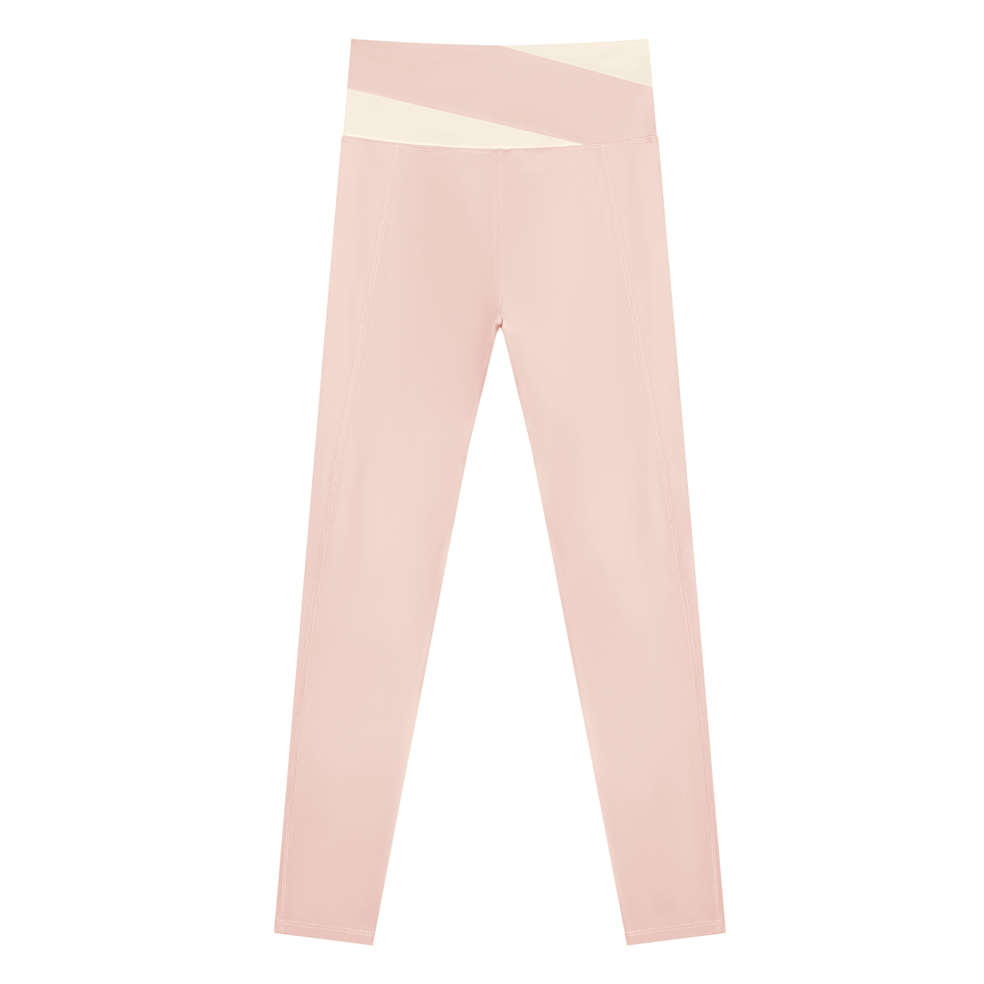 The GFG Heritage Color Block Yoga Leggings — Black Crown