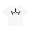 The GFG Heritage Raglan Tee — Black Crown