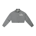 The GFG Heritage Button-Front Jacket — White Crown