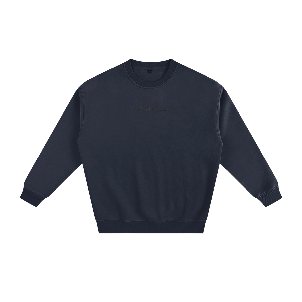 The GFG Heritage Fleeced Sweatshirt — Tonal Lettering