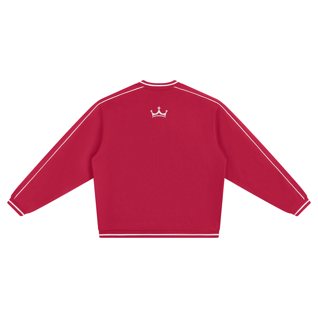 The GFG Heritage Colour Block V-Neck Sweatshirt — Varsity Block