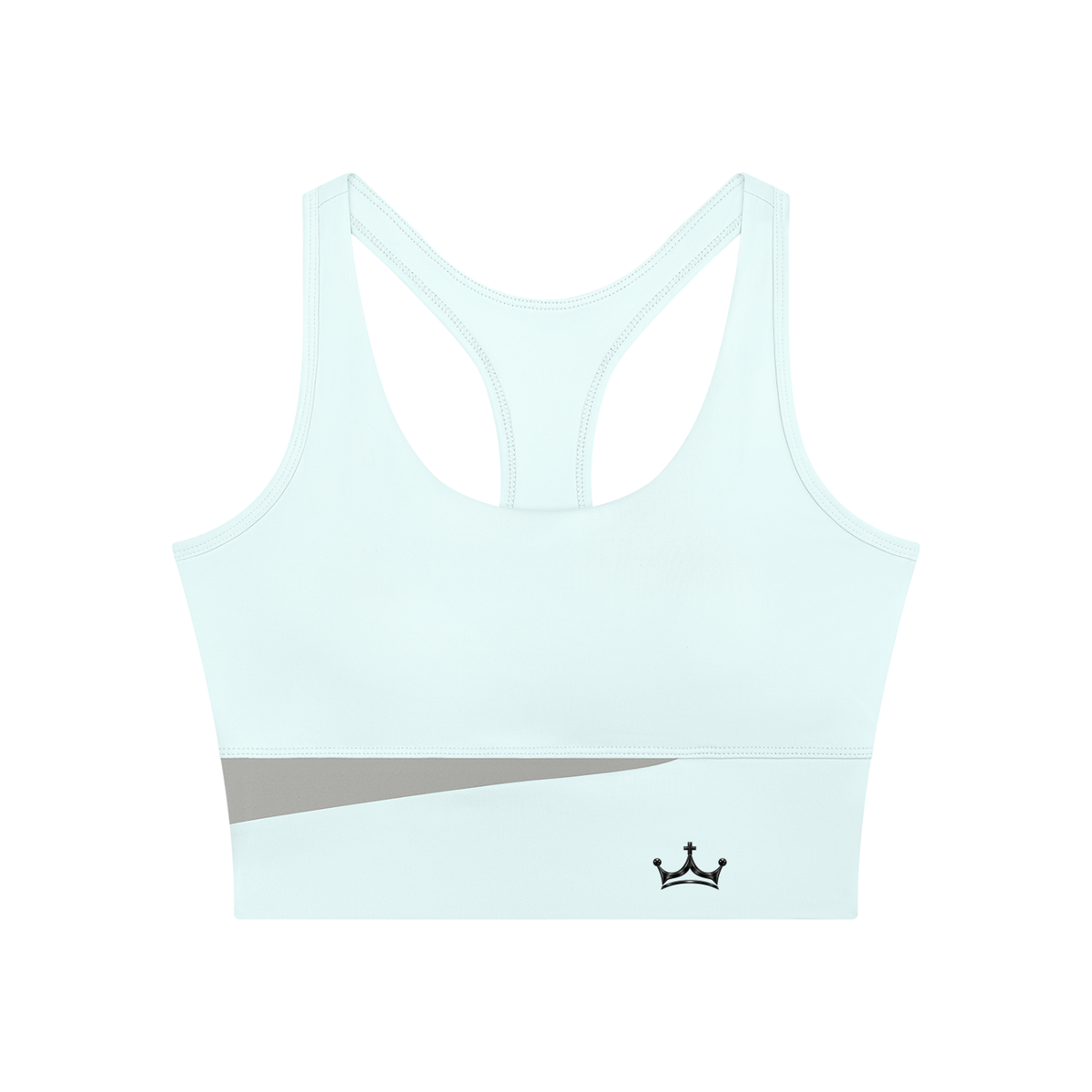 The GFG Heritage Color Block Yoga Tank — Black Crown