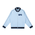 The GFG Heritage Raglan Zip Track Jacket — Varsity Block