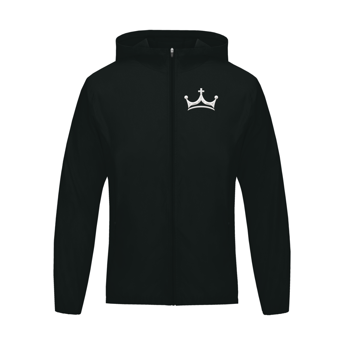 The GFG Heritage Hooded Sports Jacket — White Crown