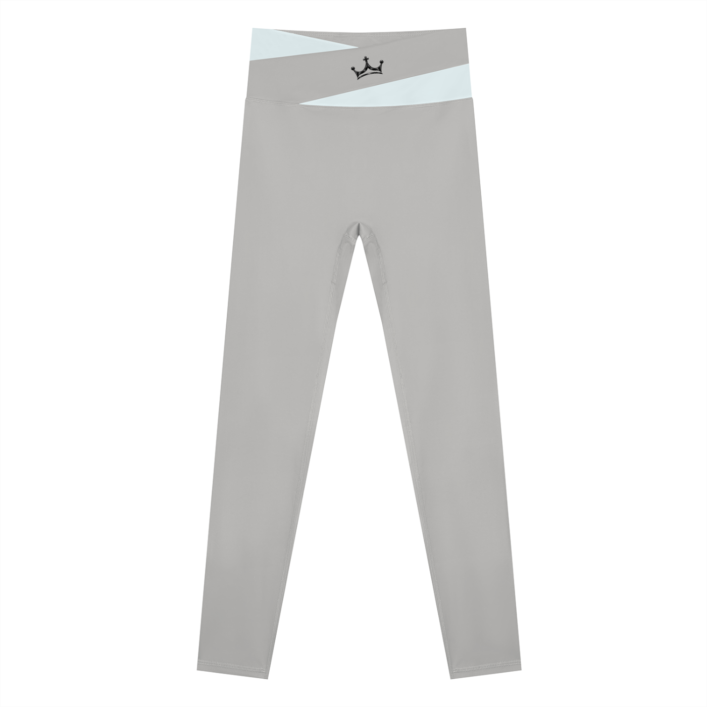 The GFG Heritage Color Block Yoga Leggings — Black Crown