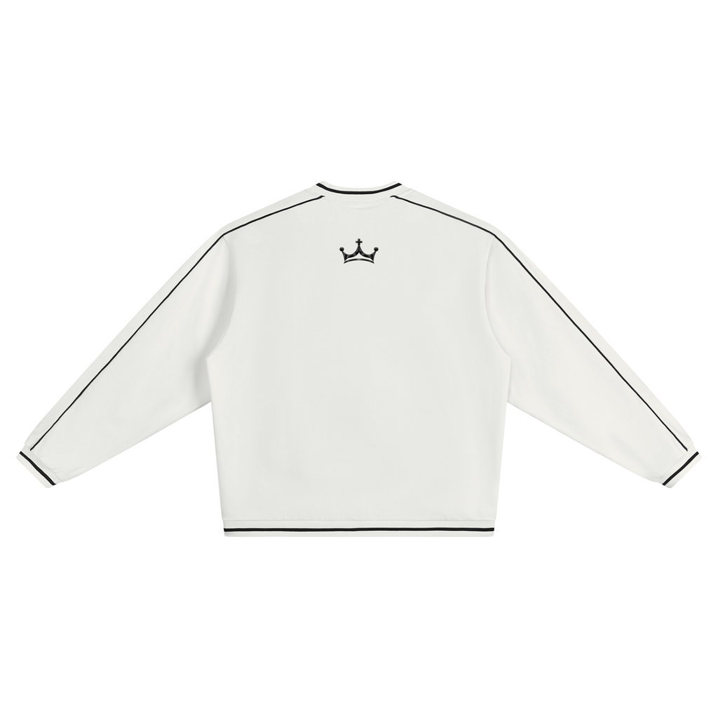 The GFG Heritage Colour Block V-Neck Sweatshirt — Varsity Block