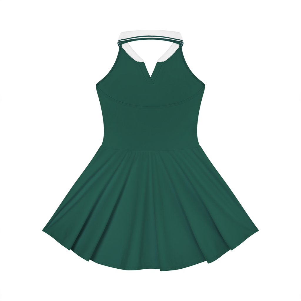 The GFG Heritage Tennis Dress — White Crown