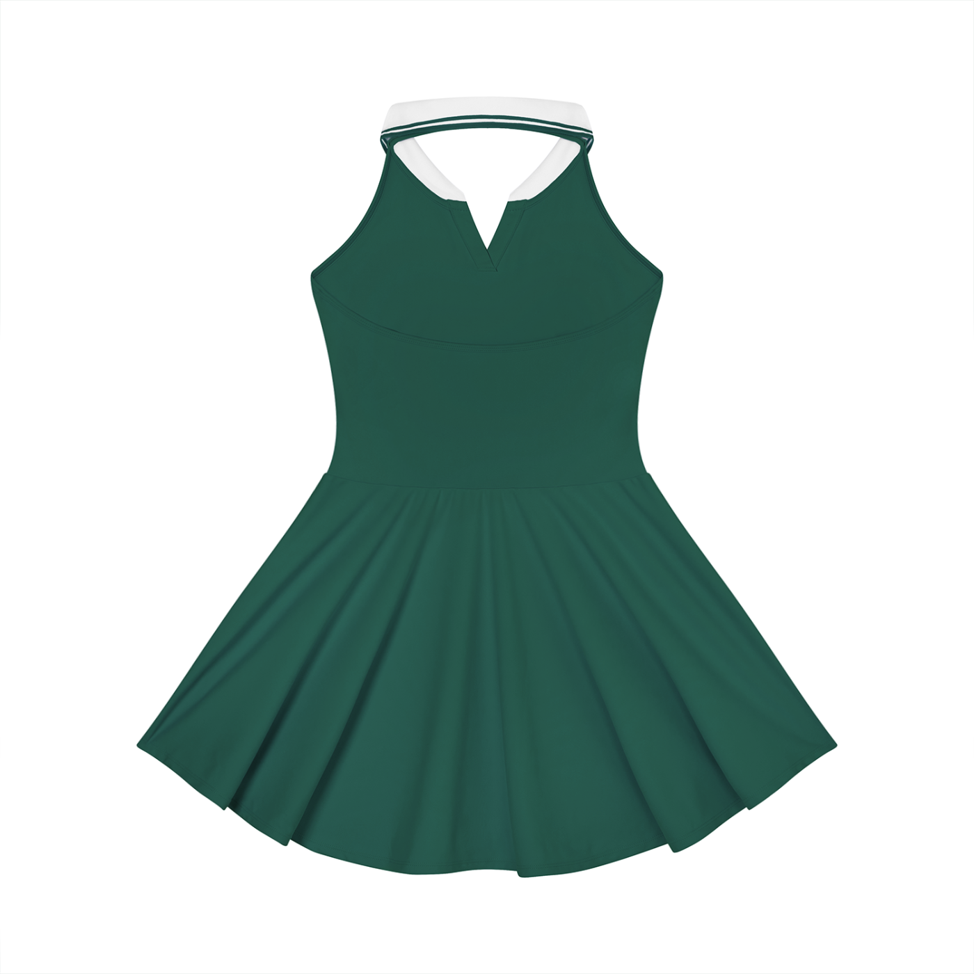 The GFG Heritage Tennis Dress — White Crown