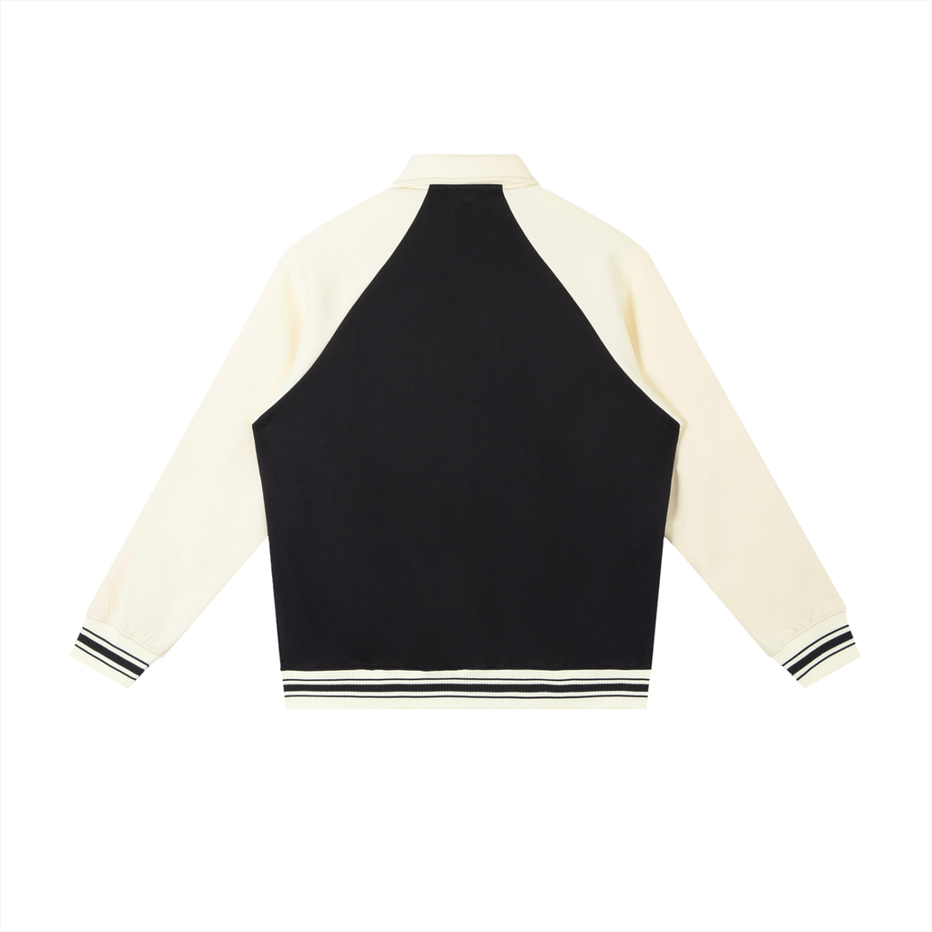 The GFG Heritage Raglan Baseball Jacket — Varsity Lettering