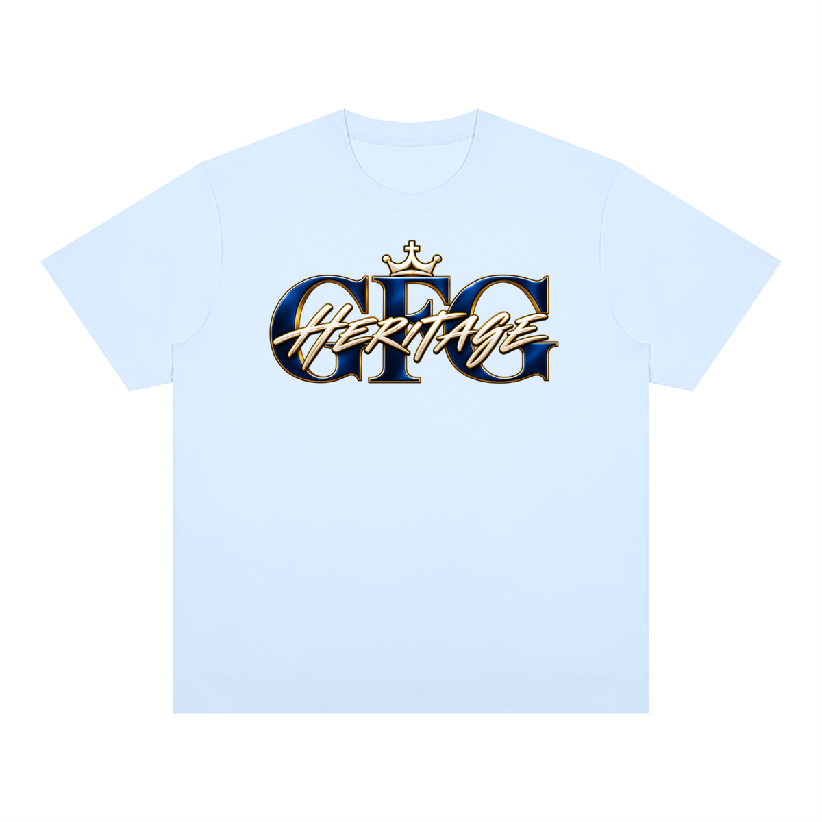 The GFG Heritage Statement Tee — Gold Lettering