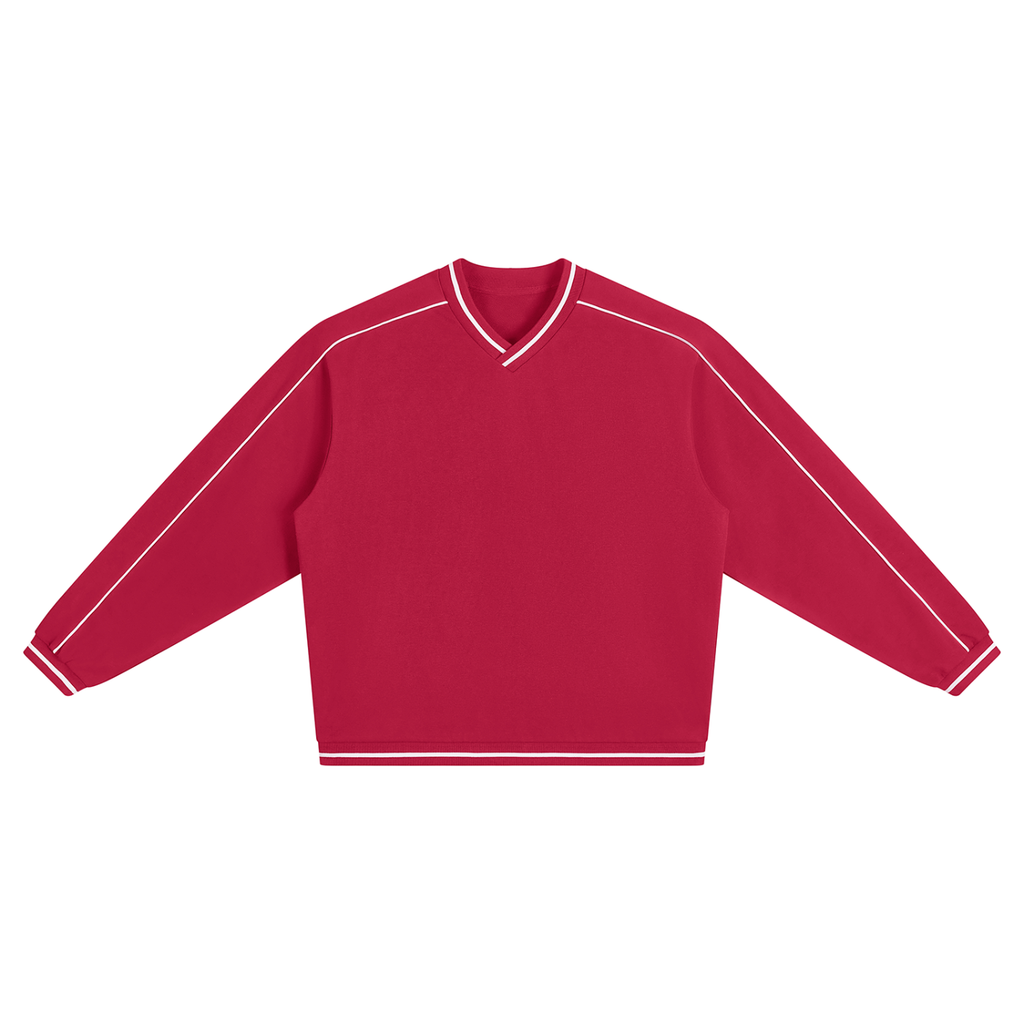 The GFG Heritage Color Block V-Neck Sweatshirt