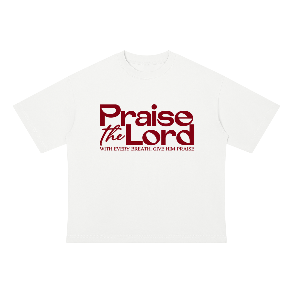 The GFG Heritage Praise Tee — Red Lettering