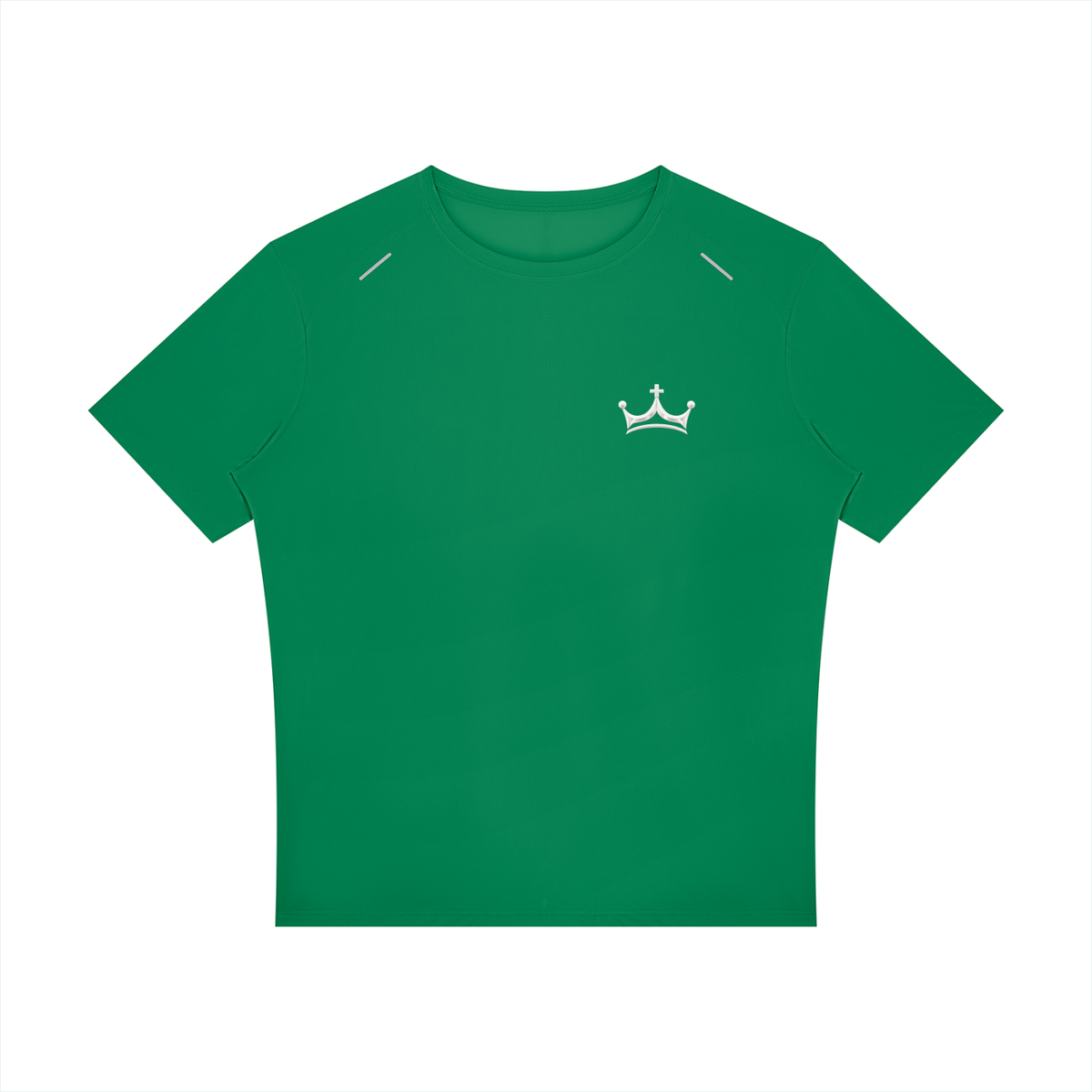 The GFG Heritage Raglan Tee — White Crown