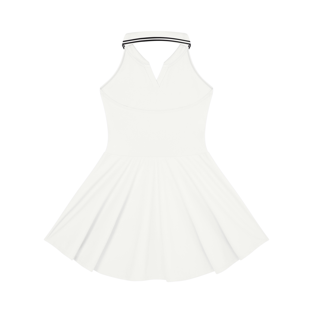 The GFG Heritage Tennis Dress — Black Crown