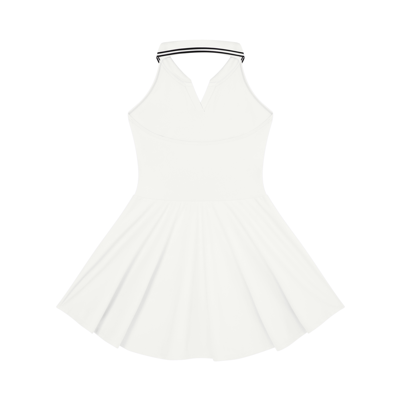 The GFG Heritage Tennis Dress — Black Crown