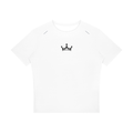 The GFG Heritage Raglan Tee — Black Crown