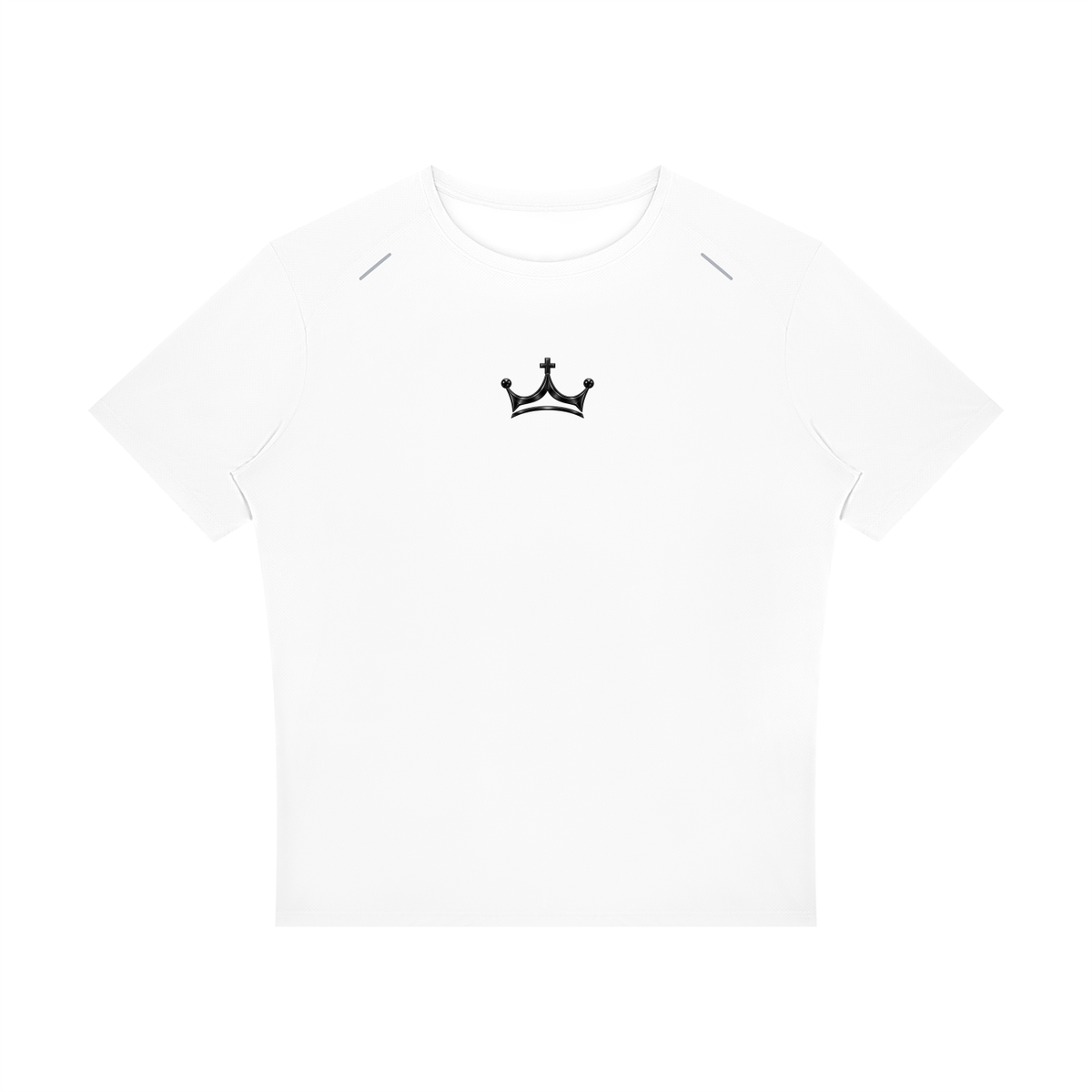 The GFG Heritage Raglan Tee — Black Crown