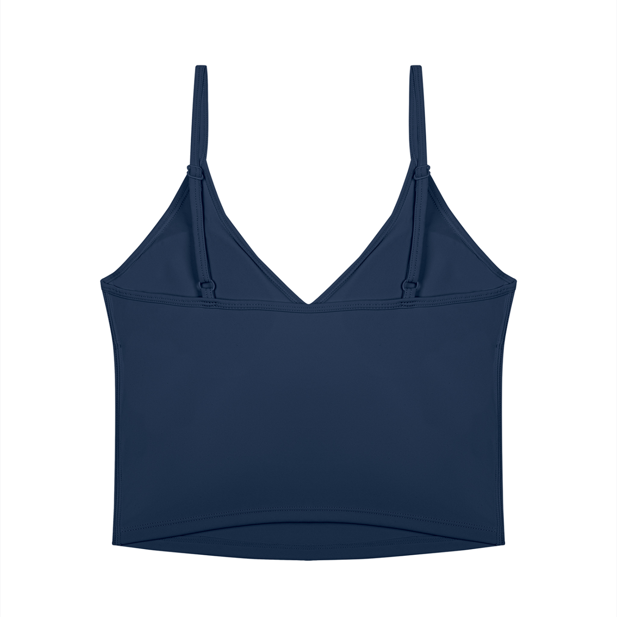 The GFG Heritage V-Neck Yoga Tank — White Crown