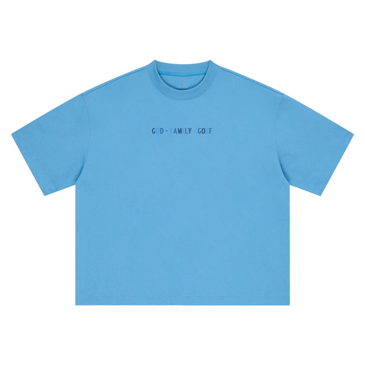 The GFG Heritage Boxy Oversized Tee — God. Family. Golf.