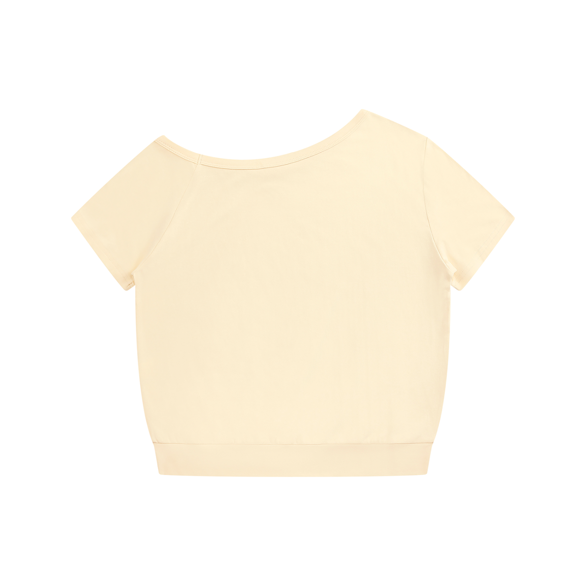 The GFG Heritage Off-the-Shoulder Tee — Black Crown