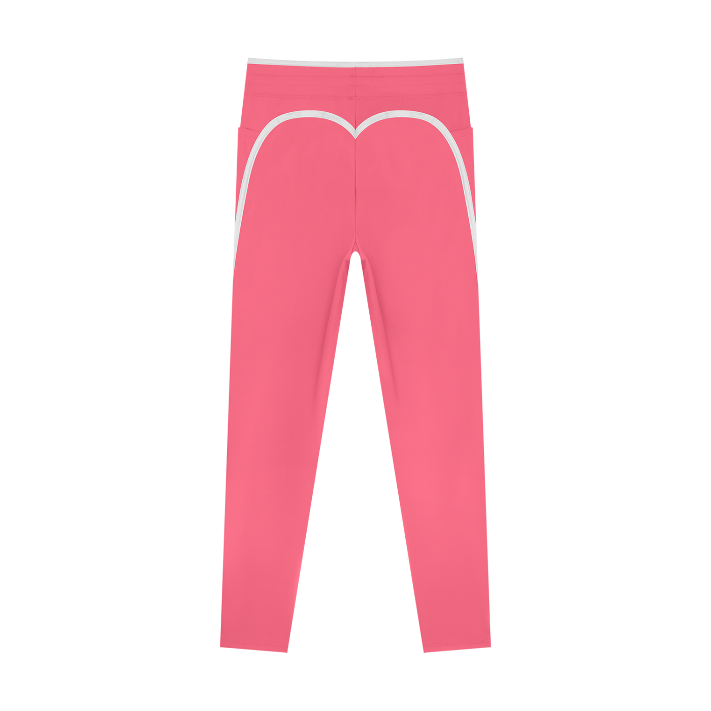 The GFG Heritage Side Stripe Yoga Leggings — White Crown