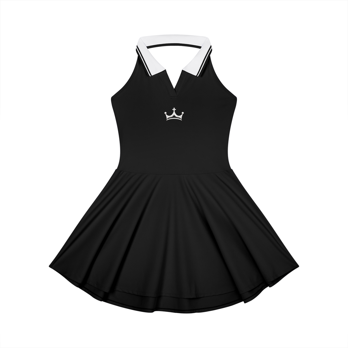 The GFG Heritage Tennis Dress — White Crown