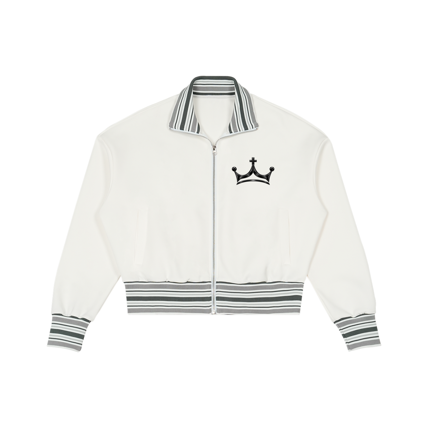 The GFG Heritage Striped Collar Track Jacket