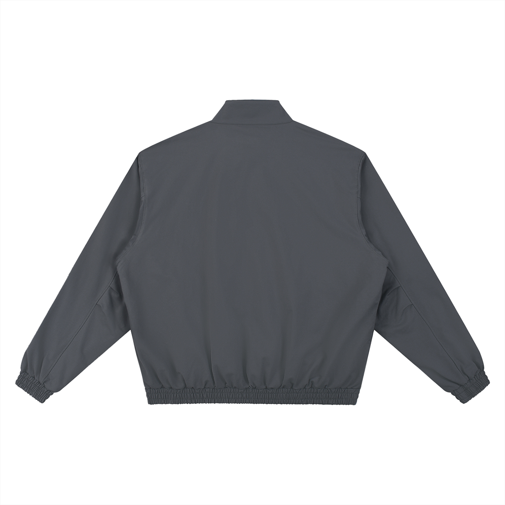The GFG Heritage Stand Collar Bomber — White Crown