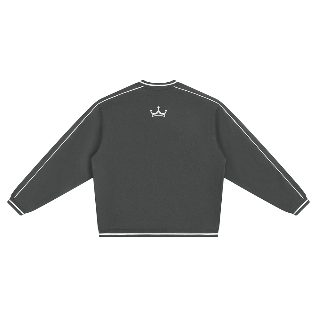 The GFG Heritage Colour Block V-Neck Sweatshirt — Varsity Block