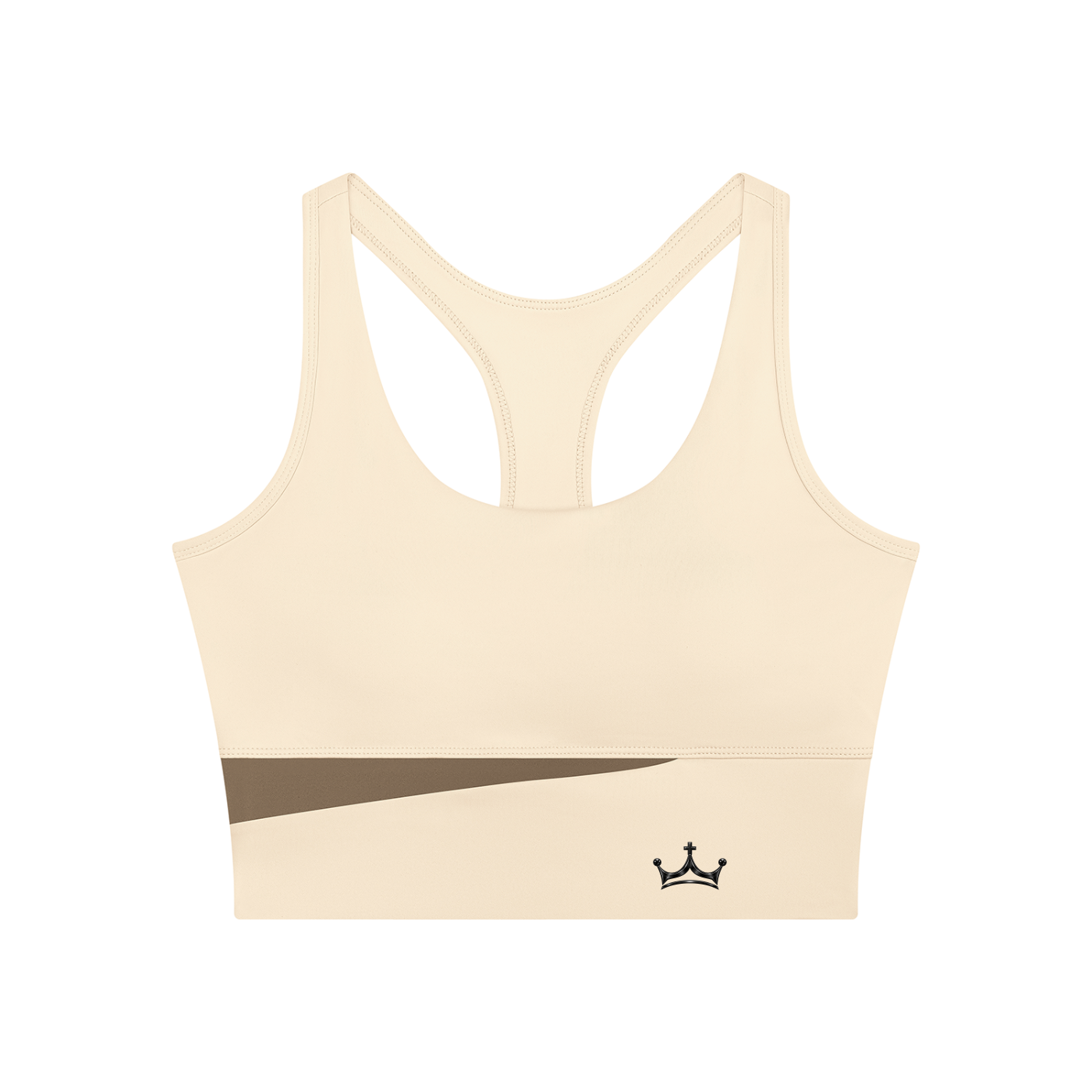The GFG Heritage Color Block Yoga Tank — Black Crown