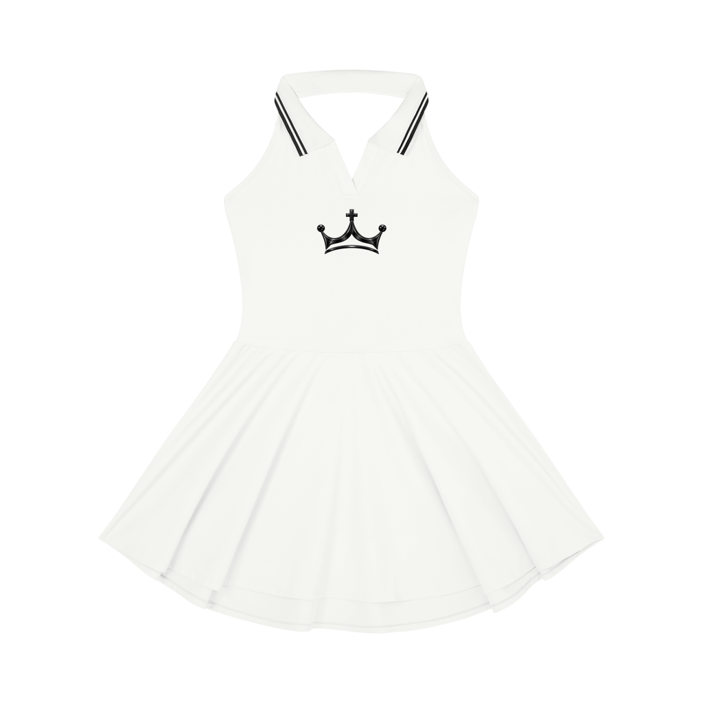 The GFG Heritage Tennis Dress — Black Crown