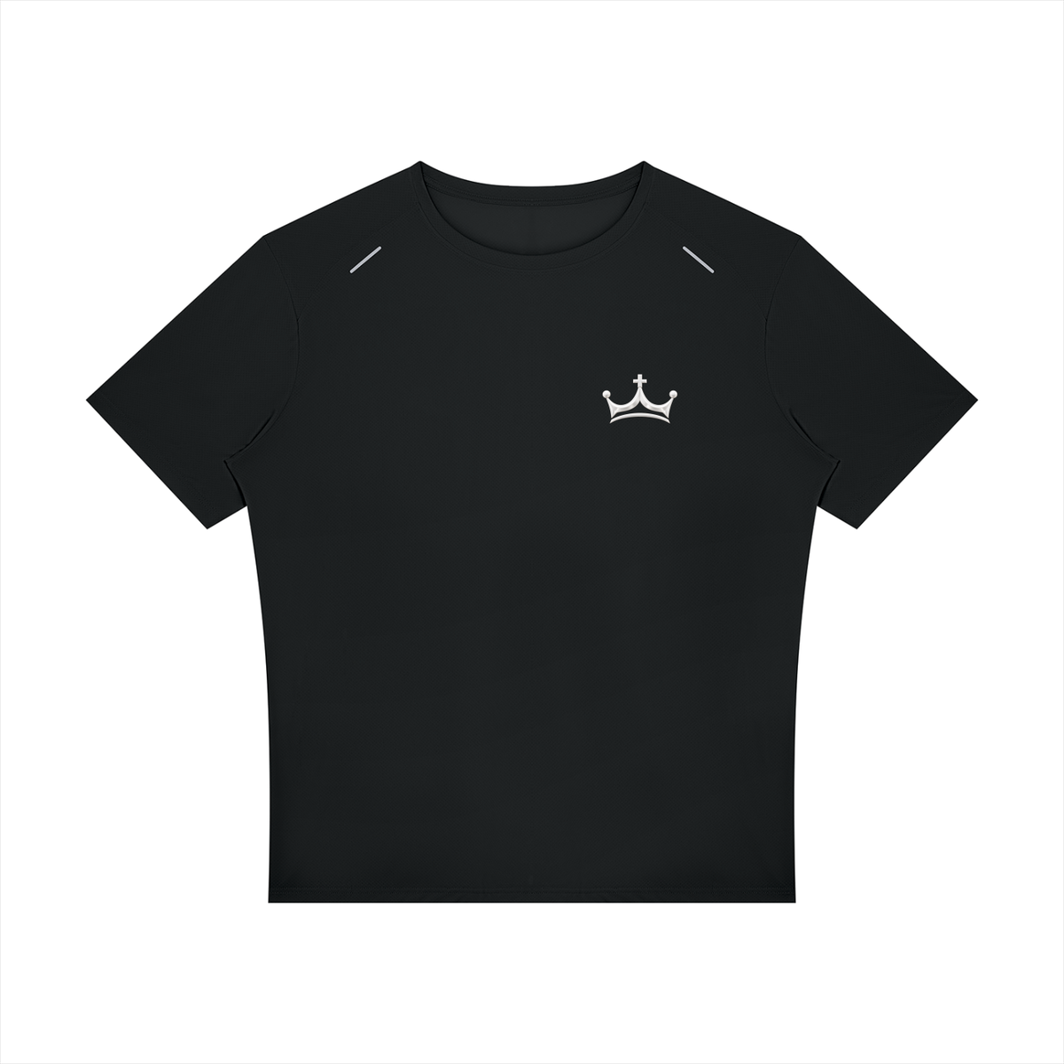 The GFG Heritage Raglan Tee — White Crown