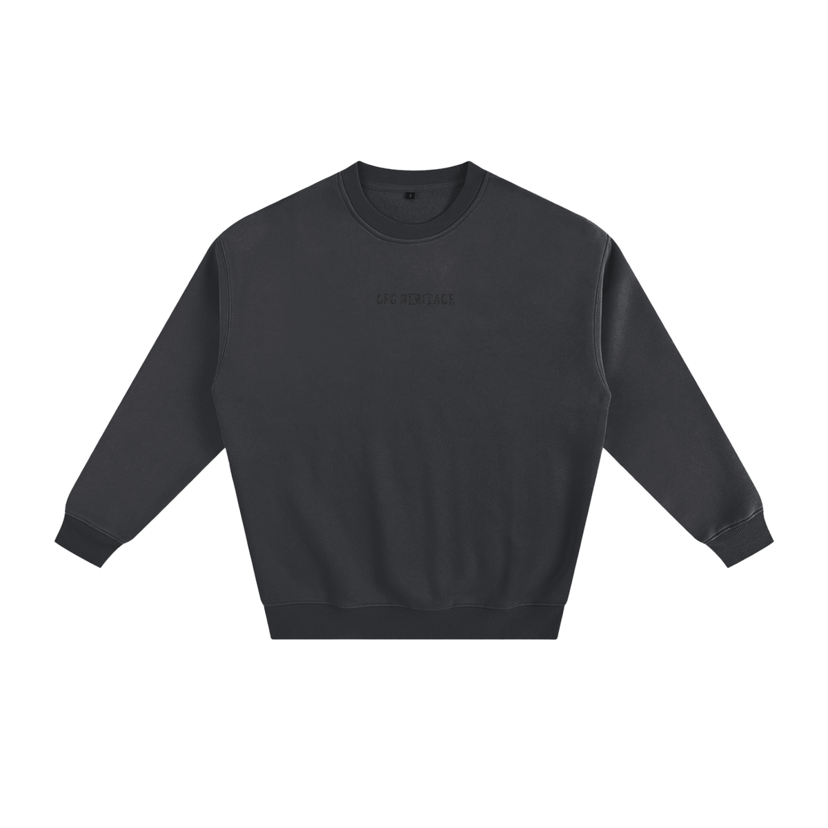 The GFG Heritage Fleeced Sweatshirt — Tonal Lettering