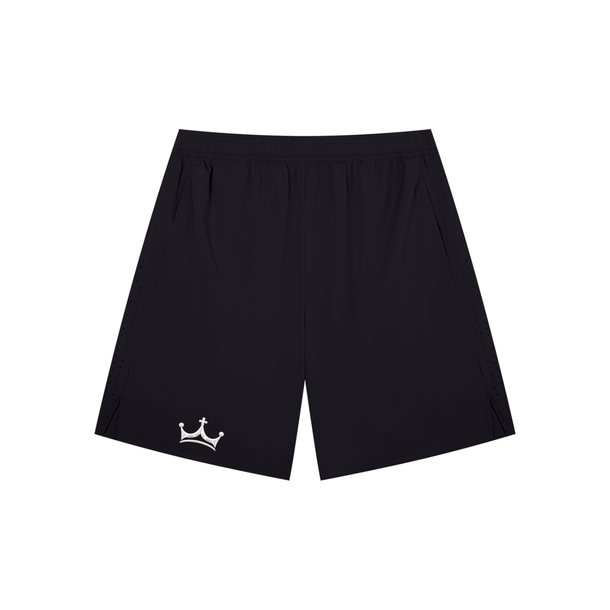 The GFG Heritage Regular-Fit Performance Shorts — Silver Crown