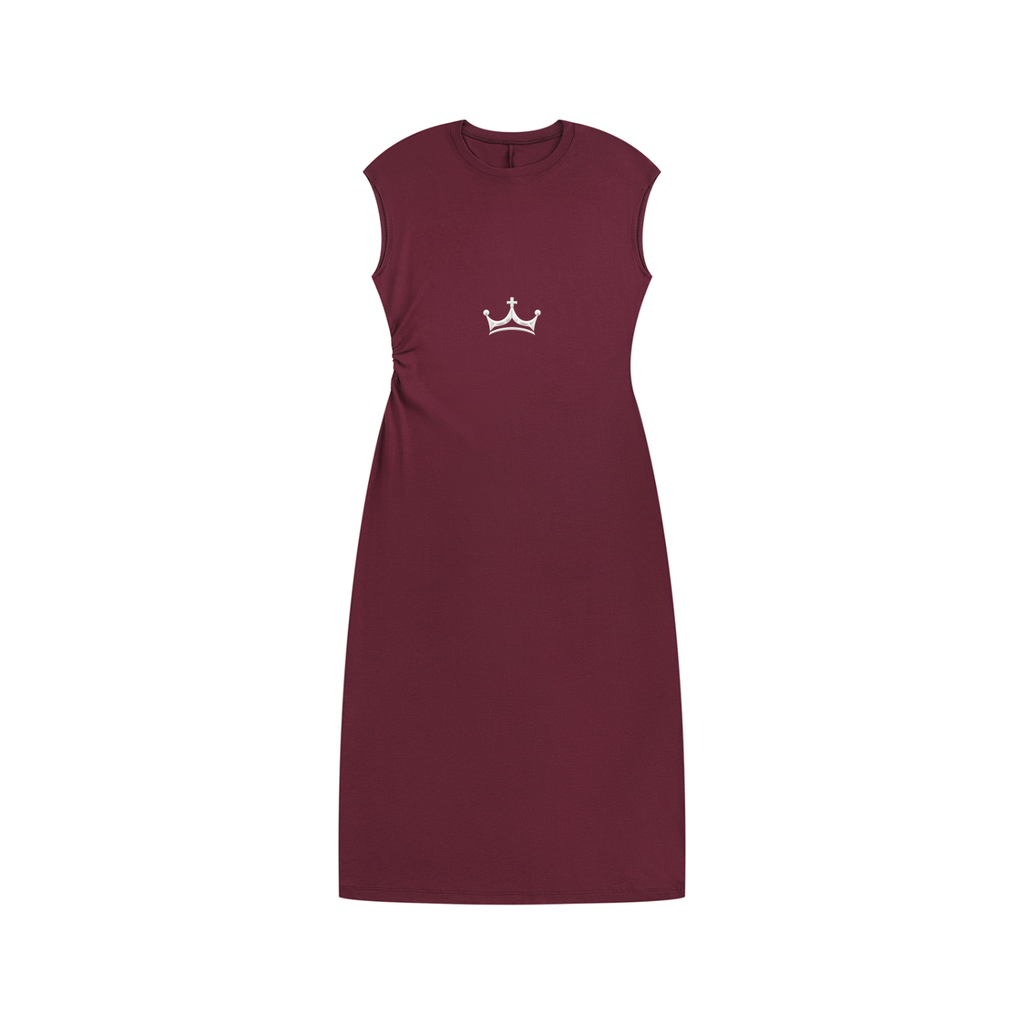 The GFG Heritage Ruched Midi Dress