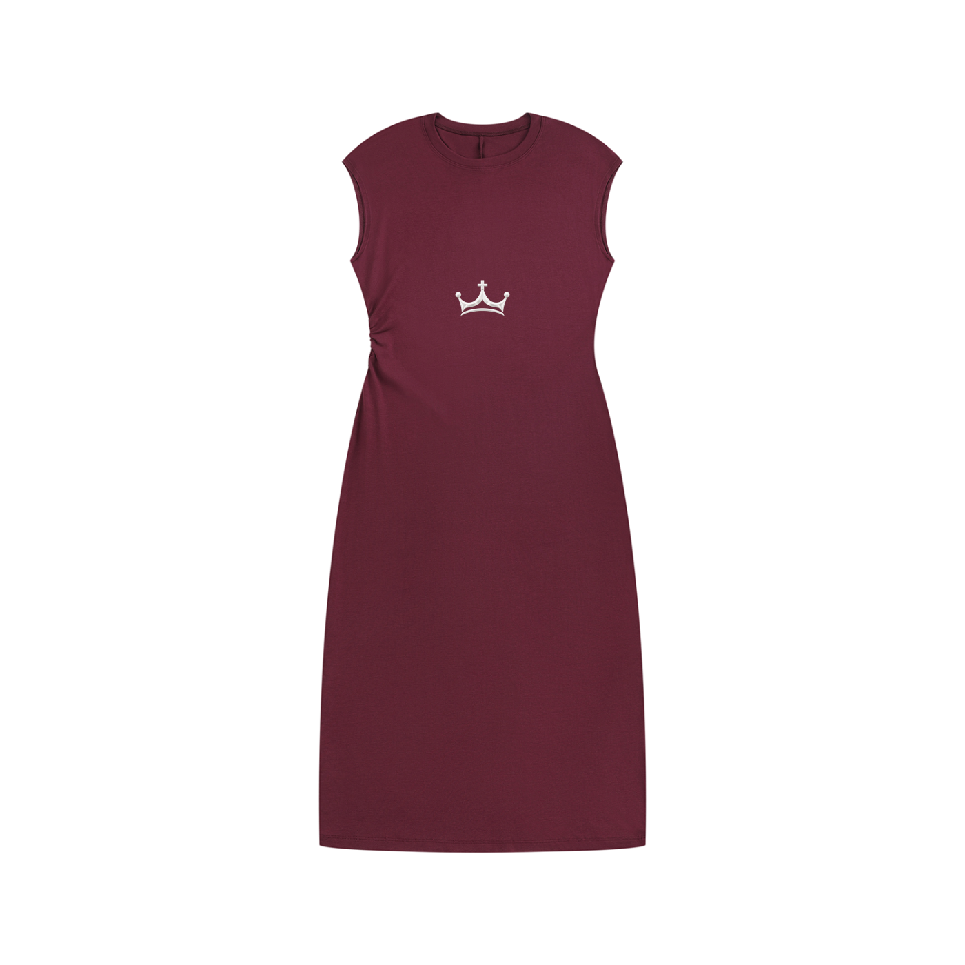 The GFG Heritage Ruched Midi Dress