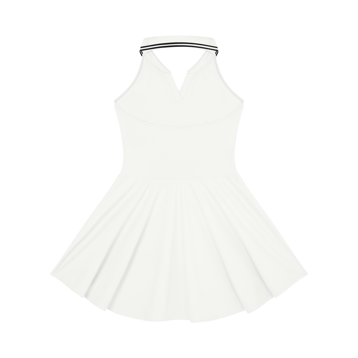 The GFG Heritage Tennis Dress — Black Crown