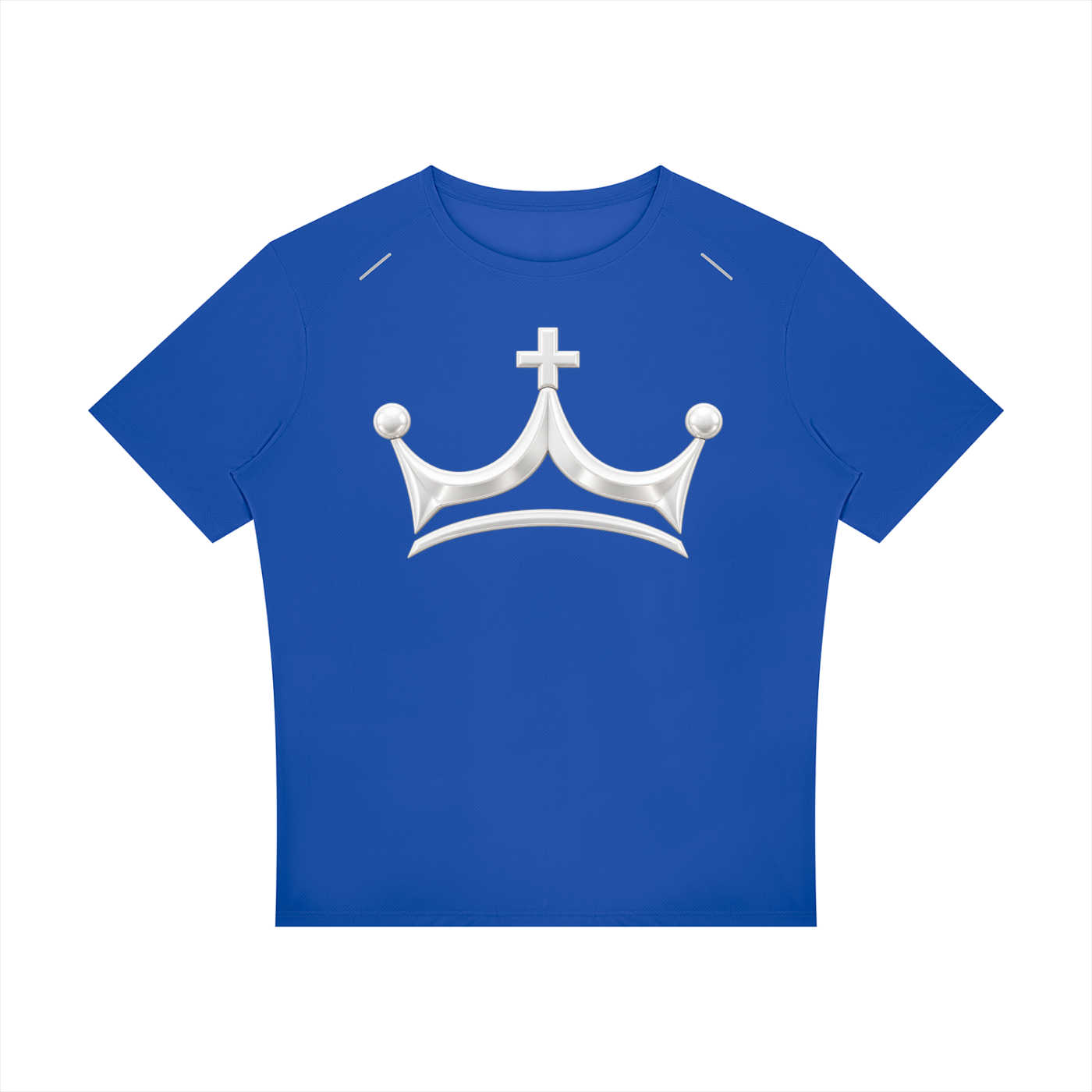 The GFG Heritage Raglan Tee — White Crown