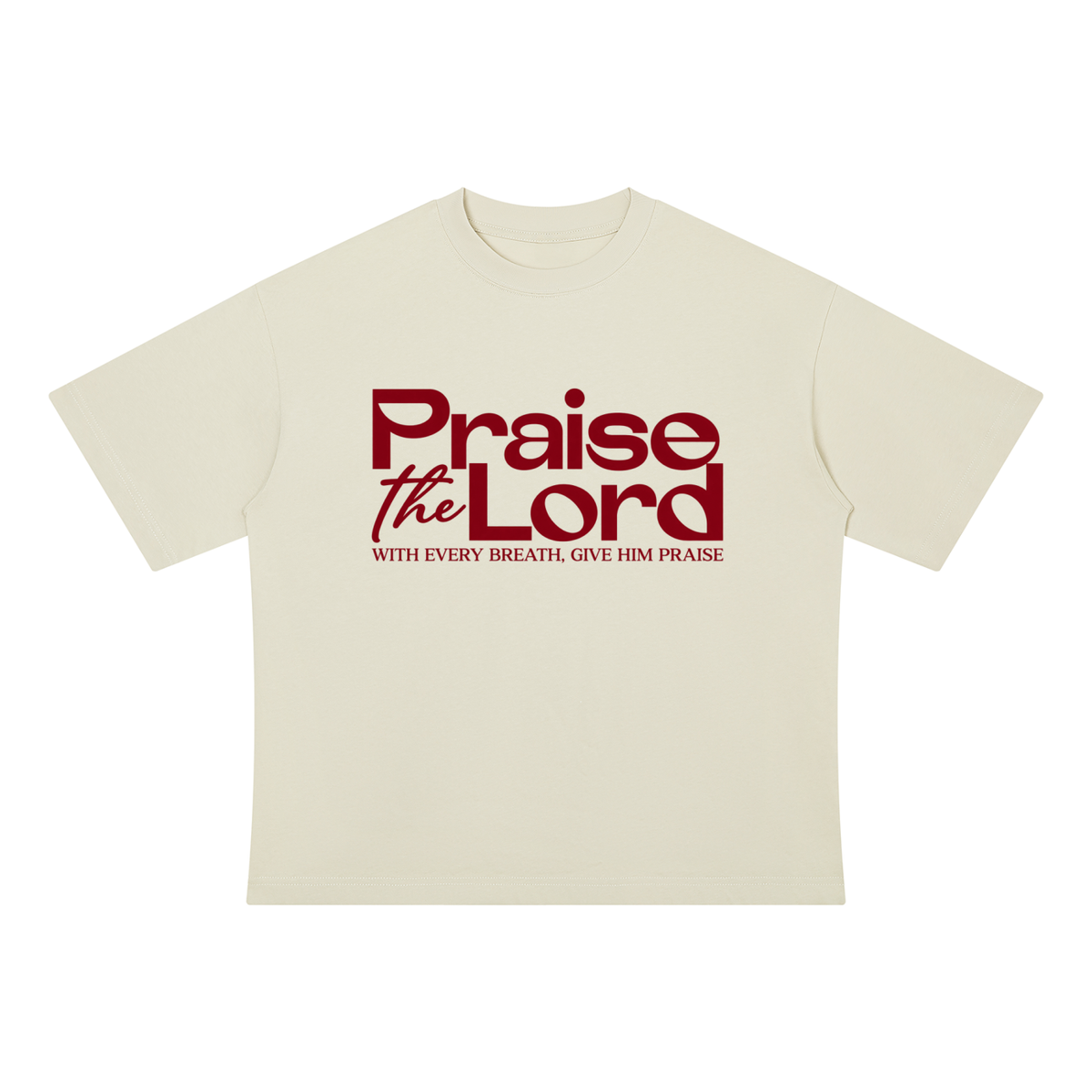 The GFG Heritage Praise Tee — Red Lettering