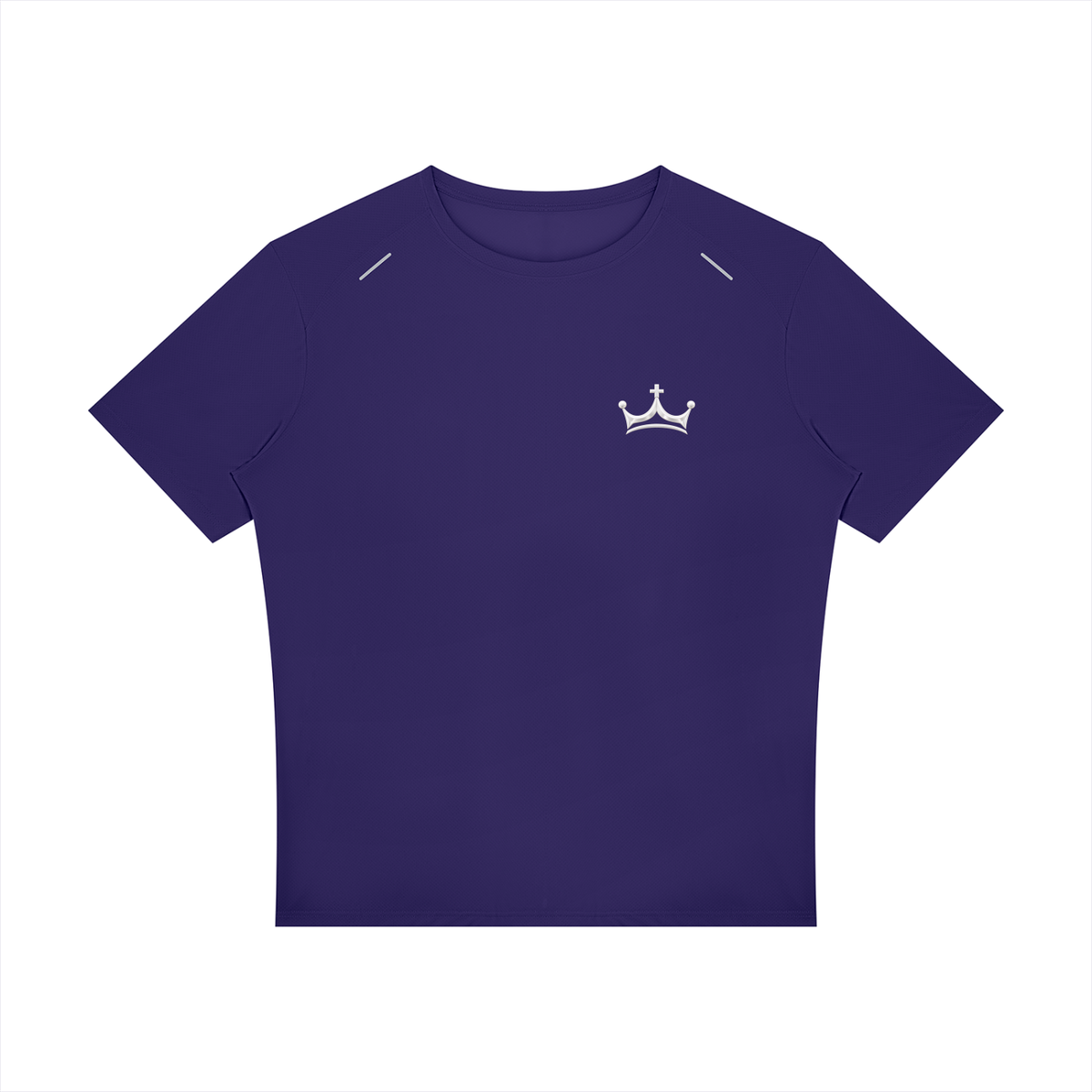 The GFG Heritage Raglan Tee — White Crown
