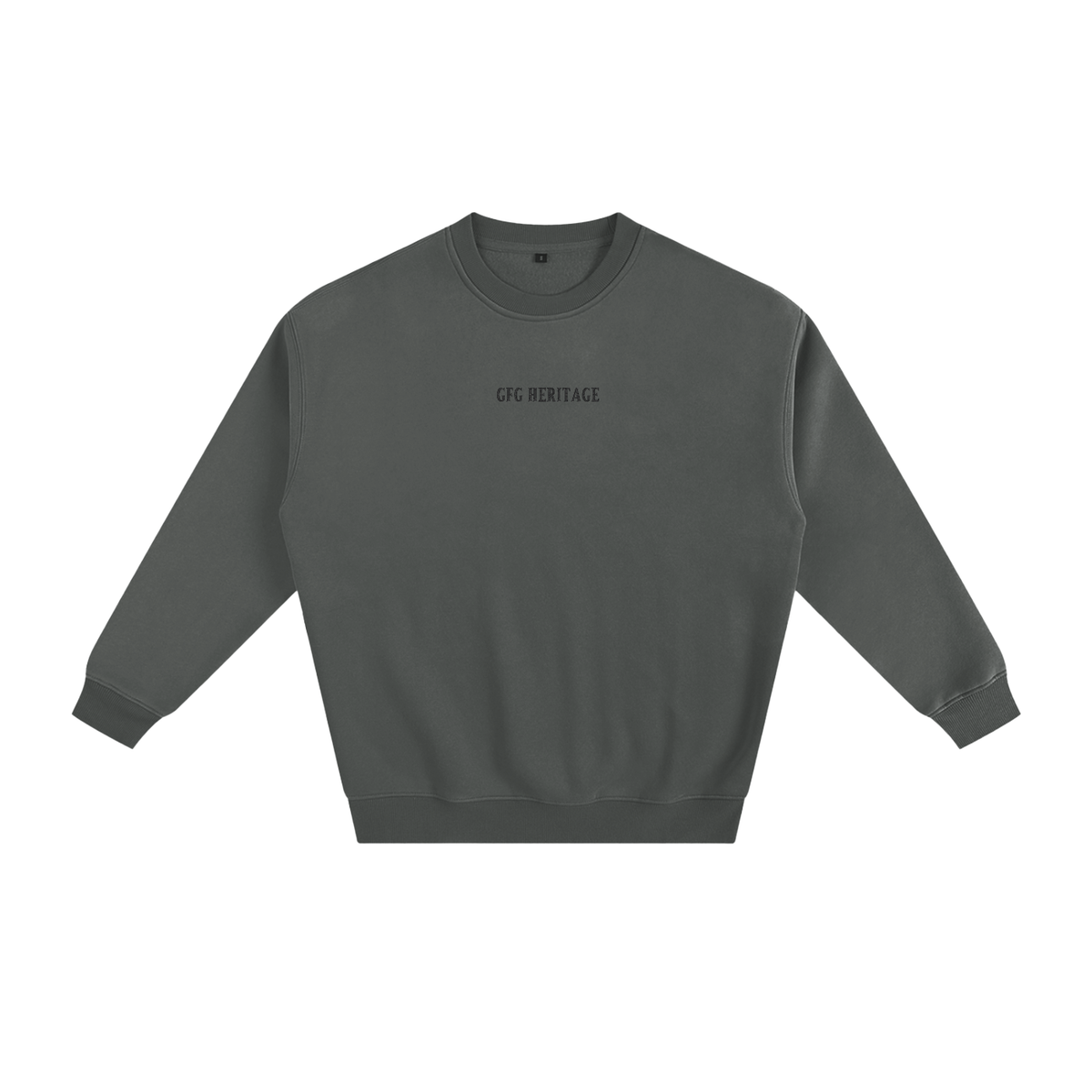 The GFG Heritage Fleeced Sweatshirt — Tonal Lettering