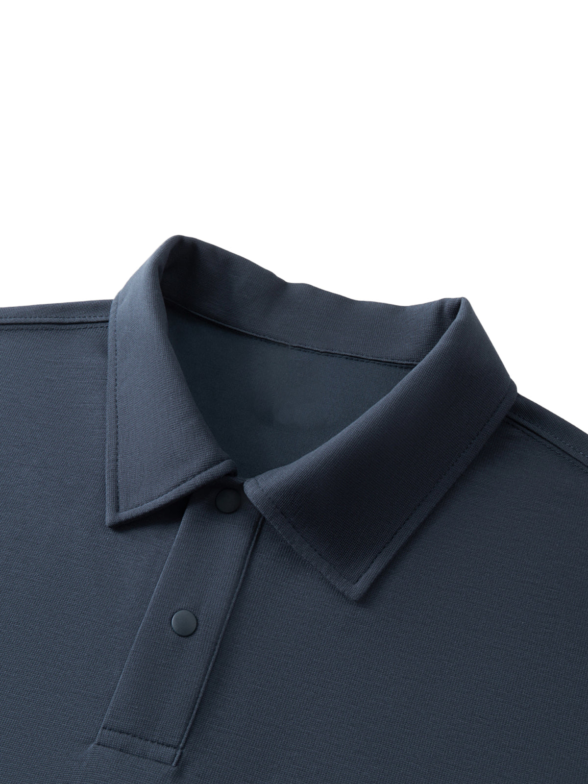 The GFG Heritage Drop-Shoulder Polo — Black Crown